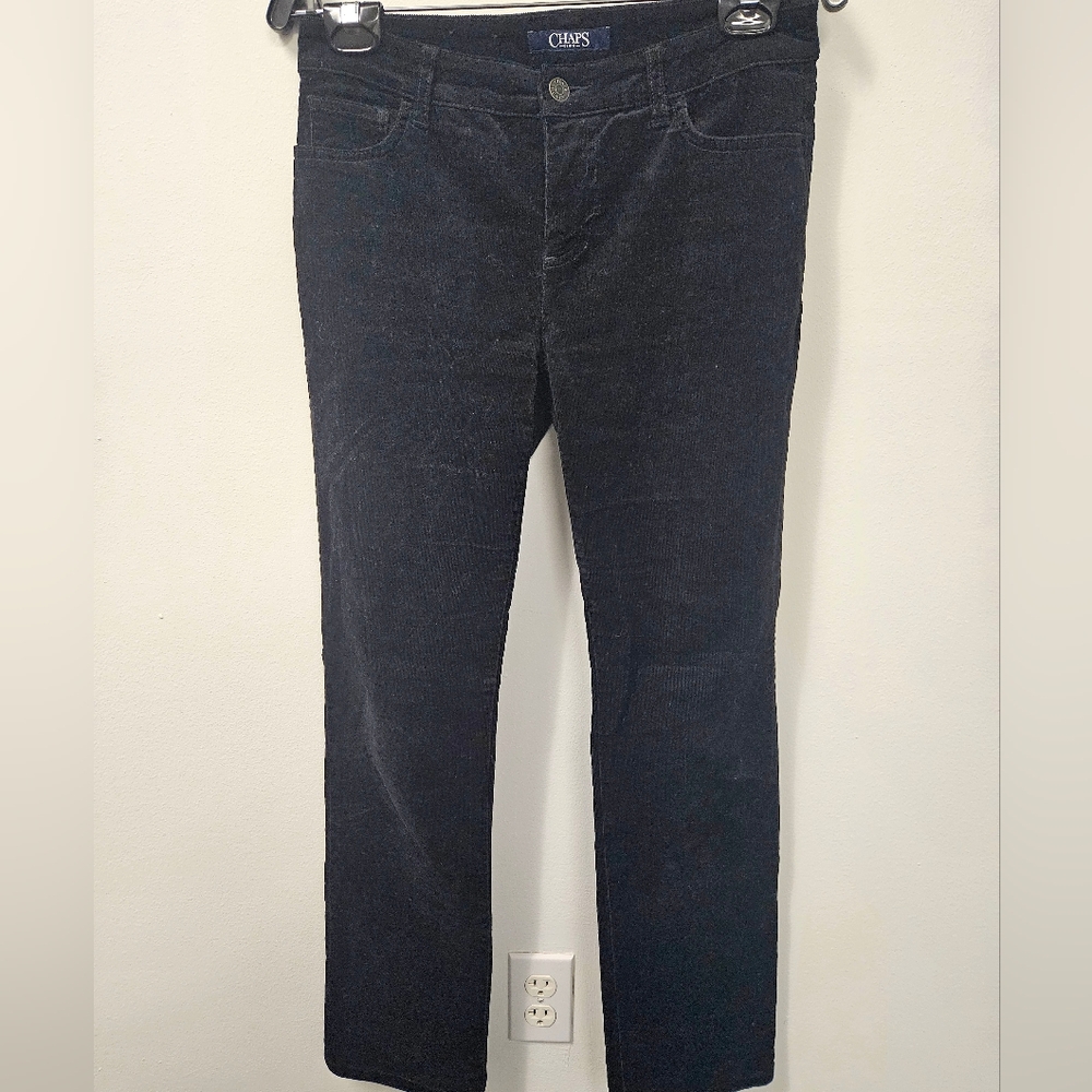 CHAPS Black Corduroy Jeans